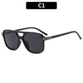 Retro Aviator Style PC Frame UV400 Sunglasses