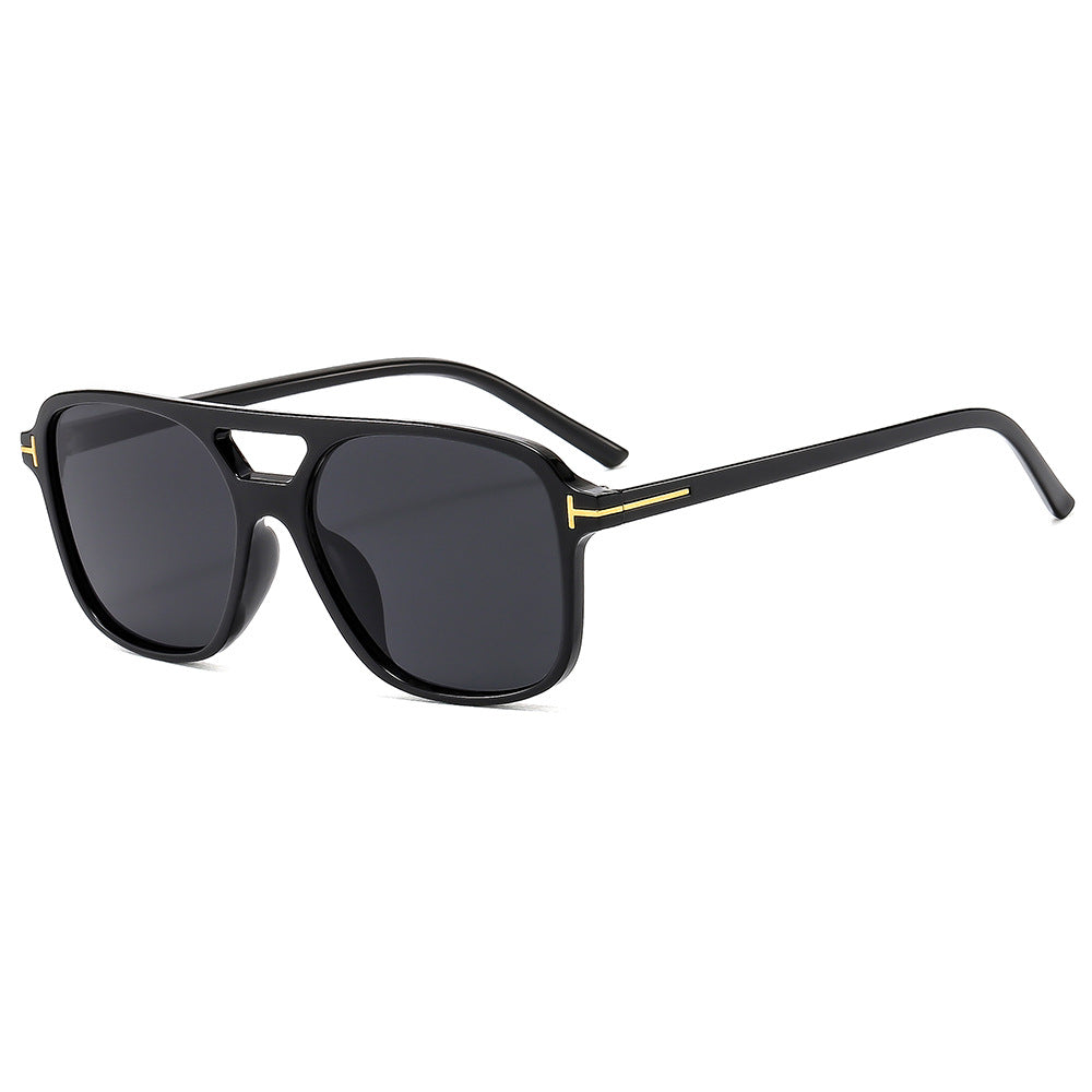 Retro Aviator Style PC Frame UV400 Sunglasses