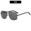 Retro Pilot Style Metal Frame UV400 Sunglasses
