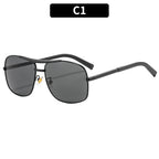 Retro Pilot Style Metal Frame UV400 Sunglasses