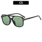 Retro Aviator Style PC Frame UV400 Sunglasses